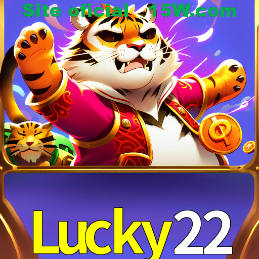 Imagem promocional da Lucky22 mostrando a plataforma e suas vantagens